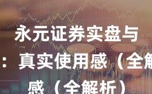 永元证券实盘与托管：真实使用感（全解析）