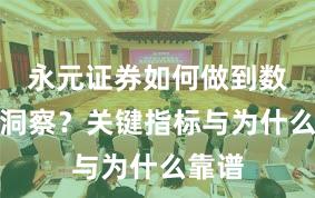 永元证券如何做到数据与洞察？关键指标与为什么靠谱