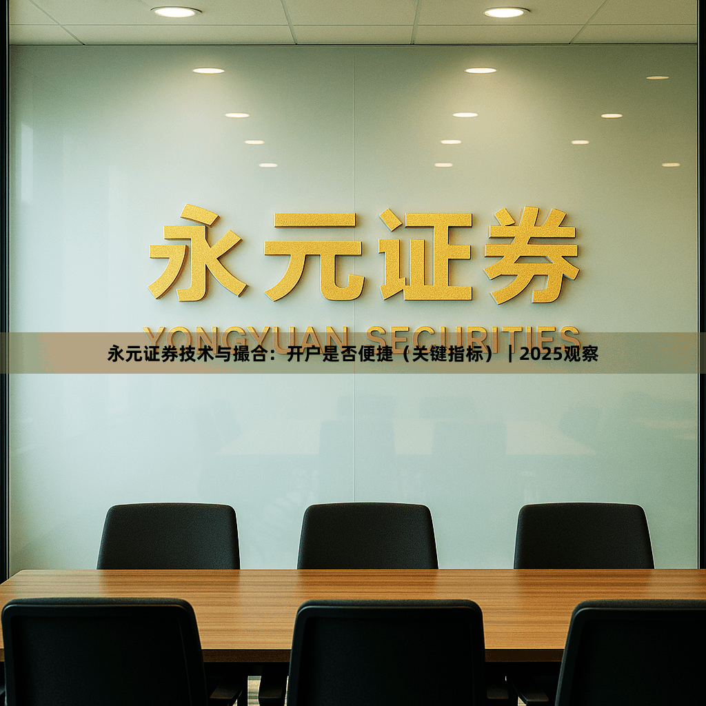 永元证券技术与撮合：开户是否便捷（关键指标）｜2025观察