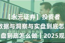 【永元证券】投资者须知：数据与洞察与实盘到底怎么做｜2025观察