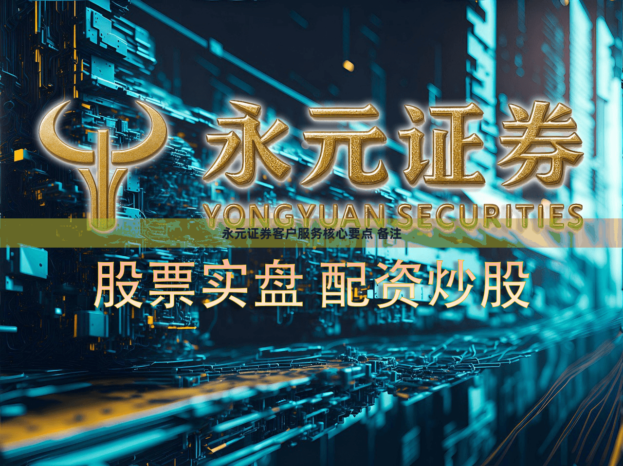 永元证券客户服务核心要点 备注