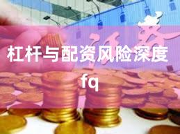 杠杆与配资风险深度 fq