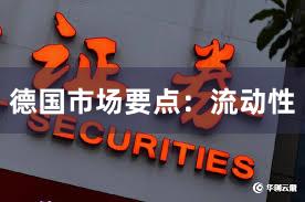 德国市场要点：流动性