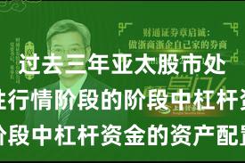 过去三年亚太股市处于结构性行情阶段的阶段中杠杆资金的资产配置